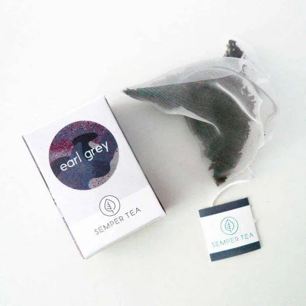 Semper Tea Earl Grey – 18 Pyramid Bags