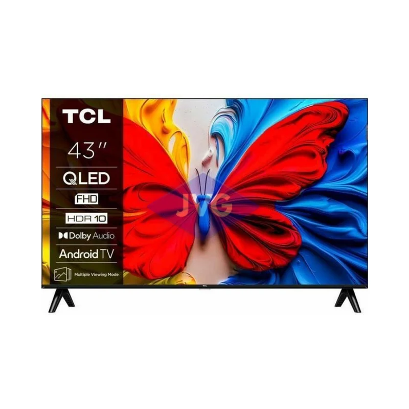 TELEVISOR SMART TCL FULL HD QLED 43" NEGRO - 43S51K