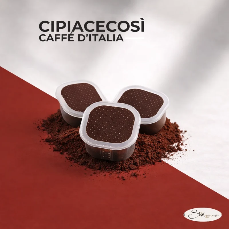 Caja Caffé D'Italia 'Cipiacecosi' 100 Unidades