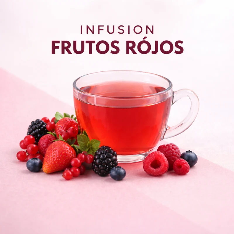 Capsula Compatible Nespresso Infusion Frutos Rojos 10 unidades por paquete