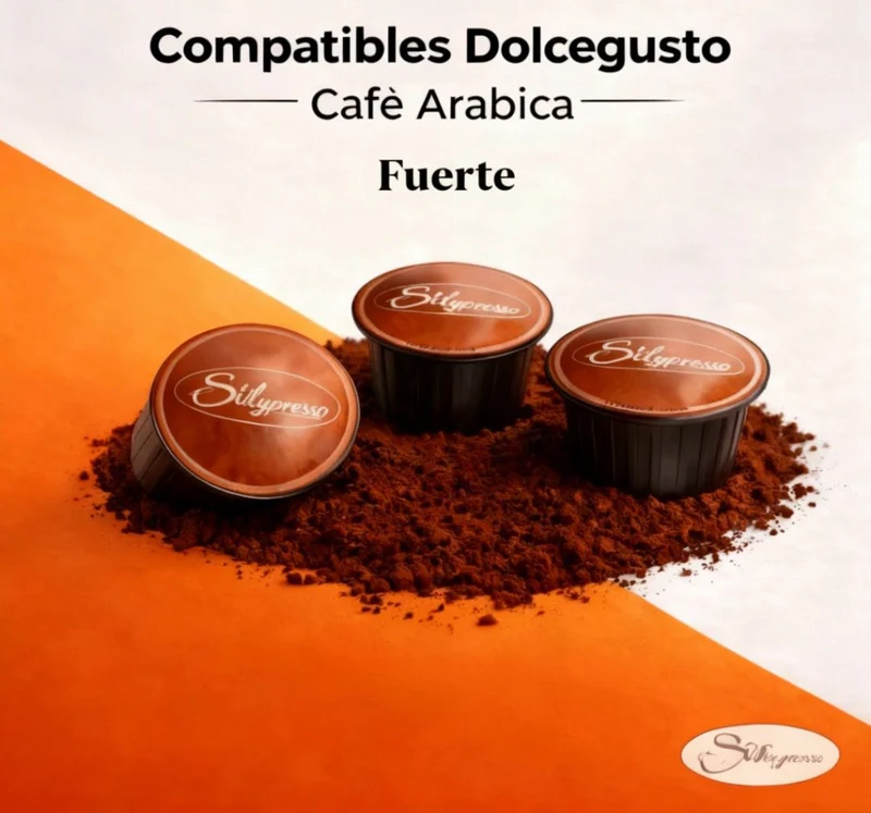 Capsulas compatibles Dolcegusto Cafe Arabica Fuerte 16 unidades por paquete