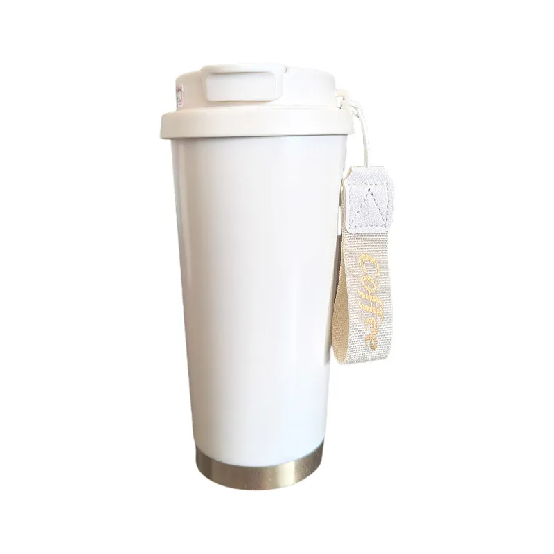 Vaso de Café Portátil de Acero Inoxidable 550 ml