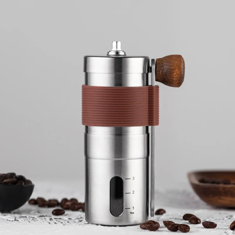 Molinillo de Café Manual Portátil de Acero Inoxidable