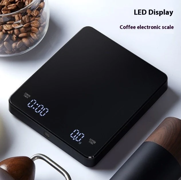 Báscula de Precisión para Café con Temporizador