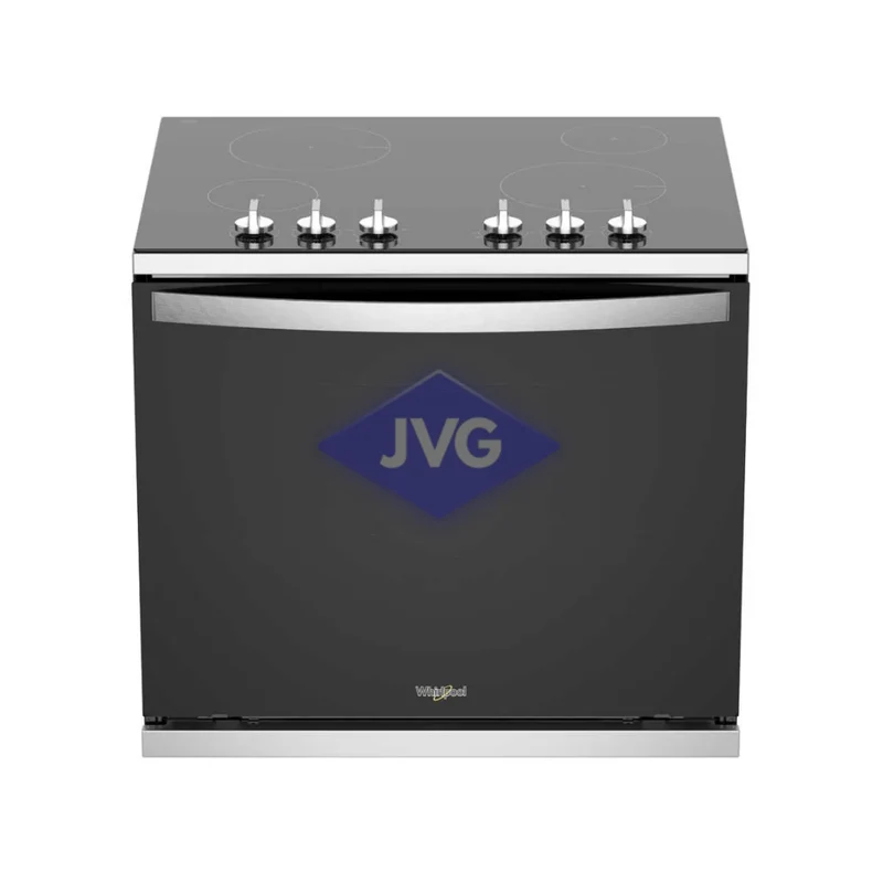 COCINA ELÉCTRICA WHIRLPOOL 6 QUEMADORES 30" TOPE VITROCERÁMICO PARA EMPOTRAR NEGRO - WBRE1300D