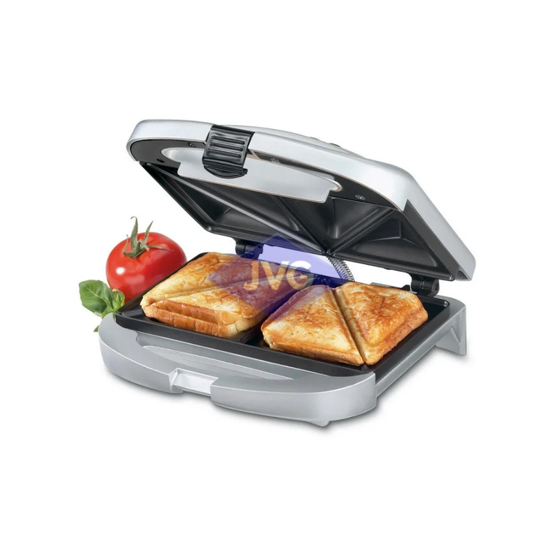 SANDWICHERA GRILL CUISINART PLATEADO - WMSW2N