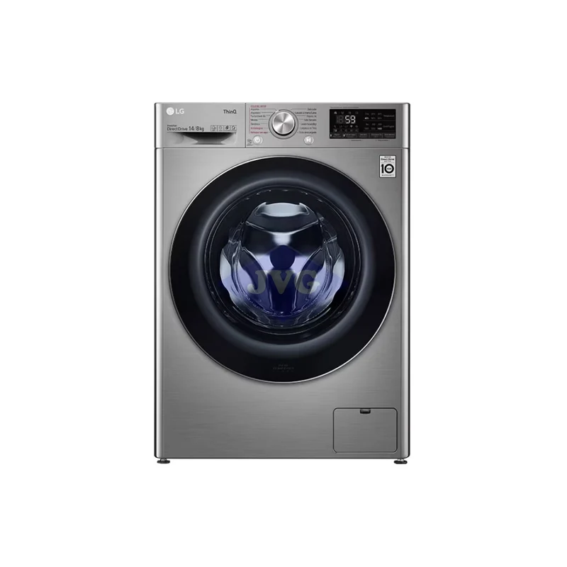 LAVADORA SECADORA CARGA FRONTAL LG 14 KG / 8 KG PLATEADO - WD14VV3S6C