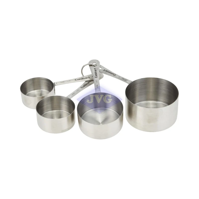 SET DE 4 CUCHARAS MEDIDORAS CUISINART DE ACERO INOXIDABLE - CTG00SMC