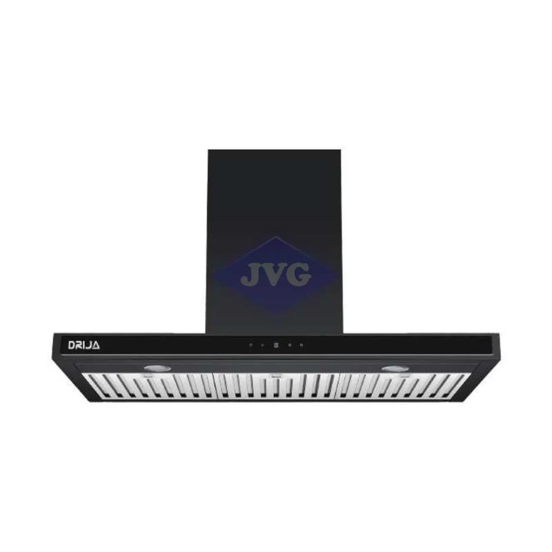 CAMPANA DE PARED DRIJA 90 CM QUADRATO COLOR NEGRO - QUADRATO90BLACK