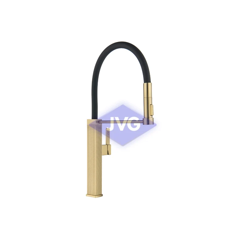 GRIFERÍA PARA FREGADERO DRIJA MONOMANDO FLEX DORADO - PISAGOLD