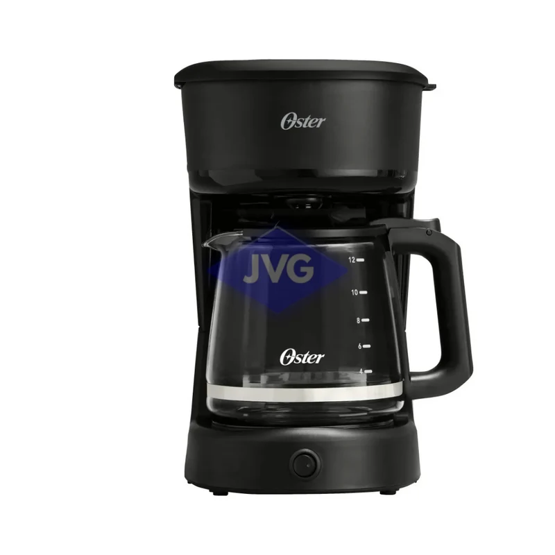 CAFETERA ELÉCTRICA OSTER 12 TAZAS CON FILTRO PERMANENTE NEGRO - BVSTDCS121B