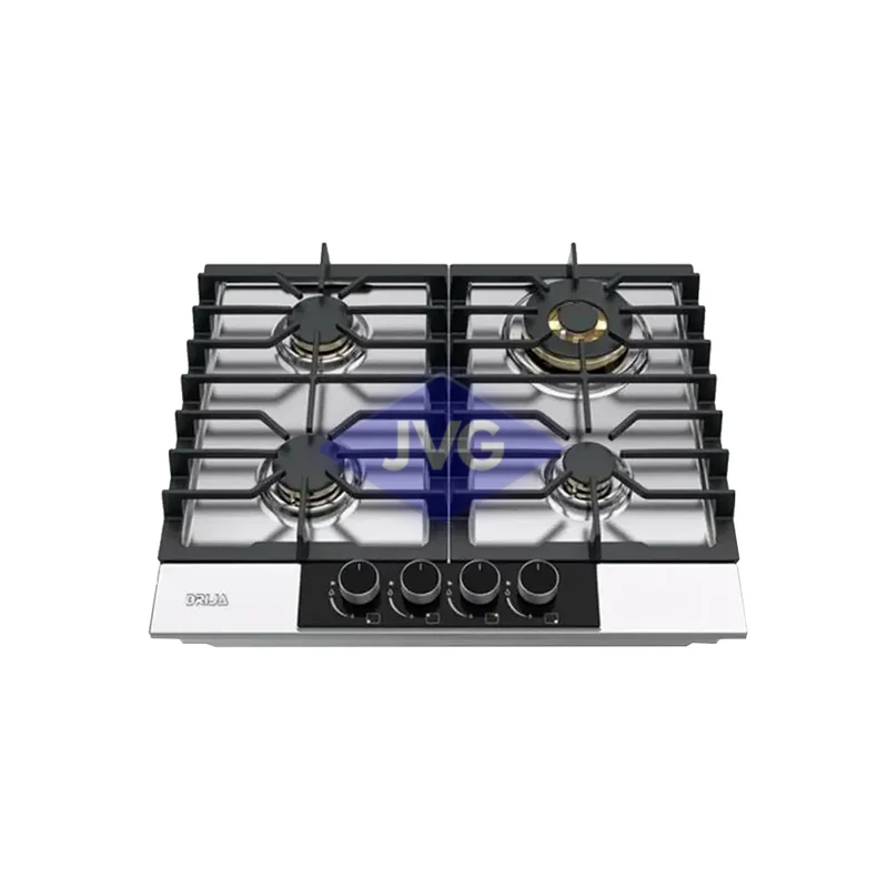 TOPE A GAS DRIJA 4 QUEMADORES 60 CM LAZIO60 ACERO - LAZIO60
