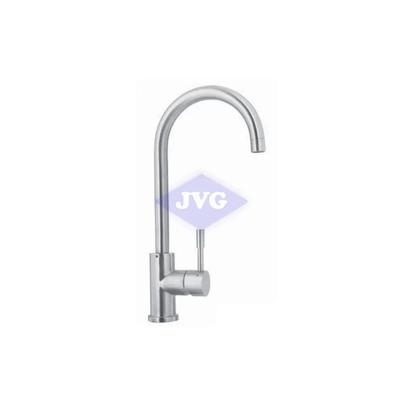 GRIFERIA CUELLO DE CISNE ALTO KINDRED ACERO INOX - KF10A