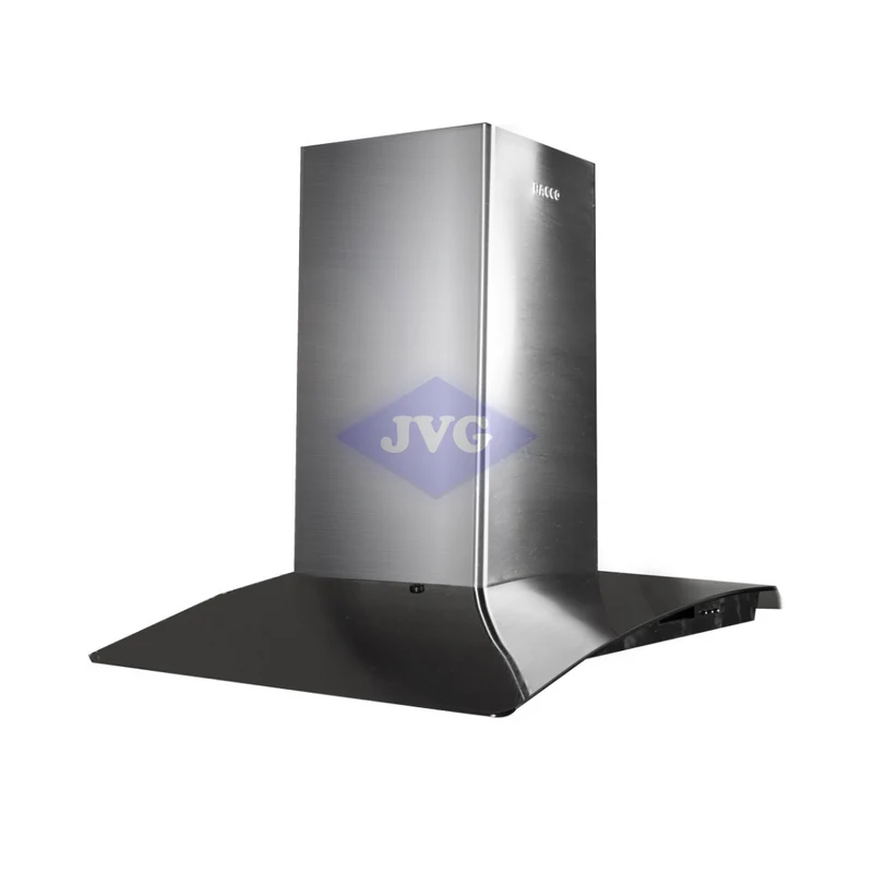 CAMPANA BACCO DE PARED ACERO Y VIDRIO 75CM - BHANO75T