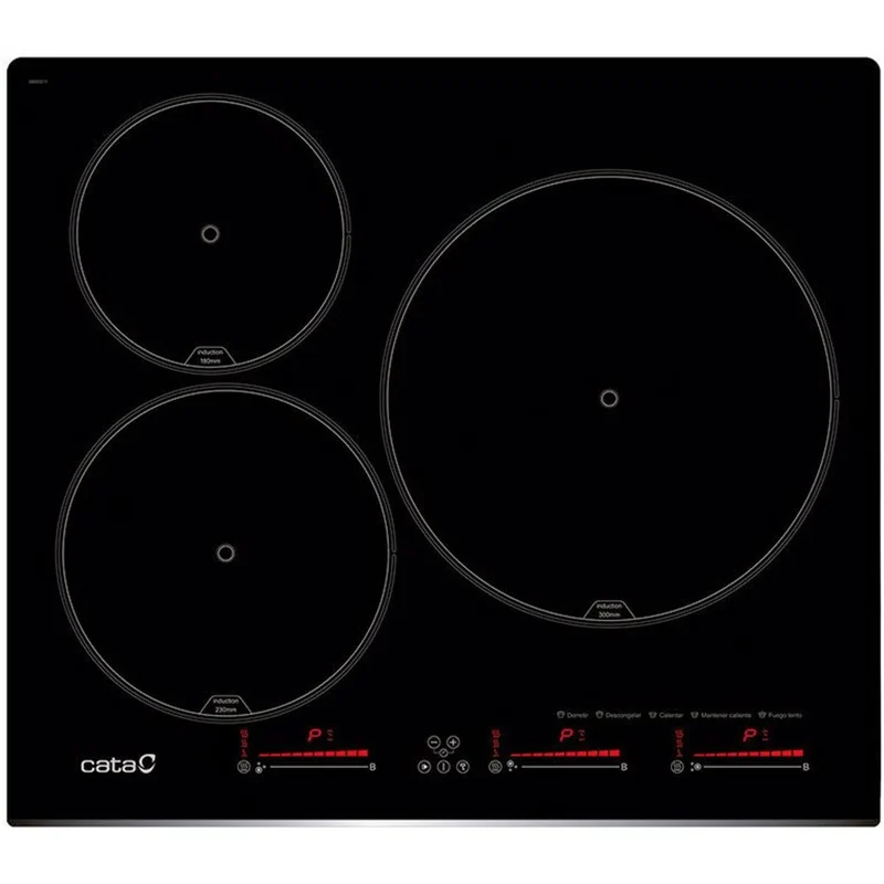 Placa de inducción Cata INSB6003E2BK 60 cm 7100 W
