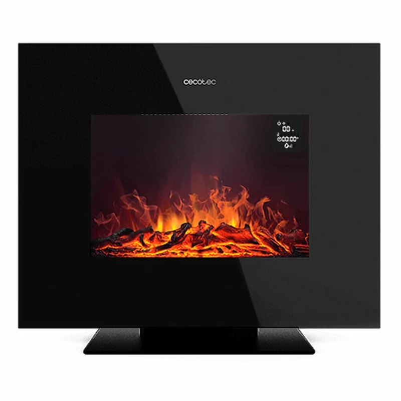 Chimenea Eléctrica Decorativa Cecotec ReadyWarm 2700 Design Flames Negro 1000 - 2000 W