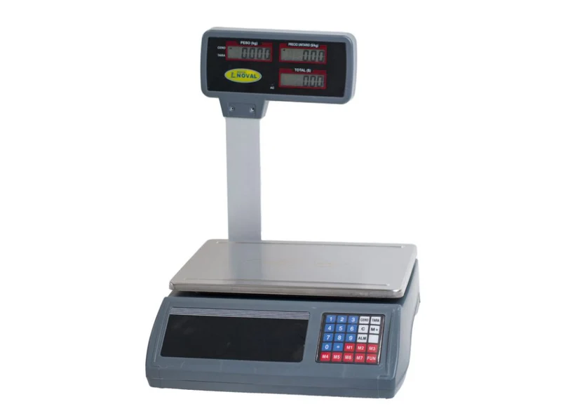 Báscula comercial digital PLR-40T con torreta