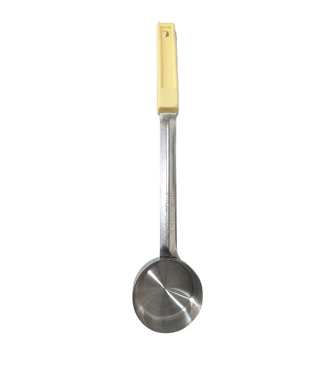 Cuchara para Servir Porciones 3 oz/89 ml Amarilla Acero Inox VCT