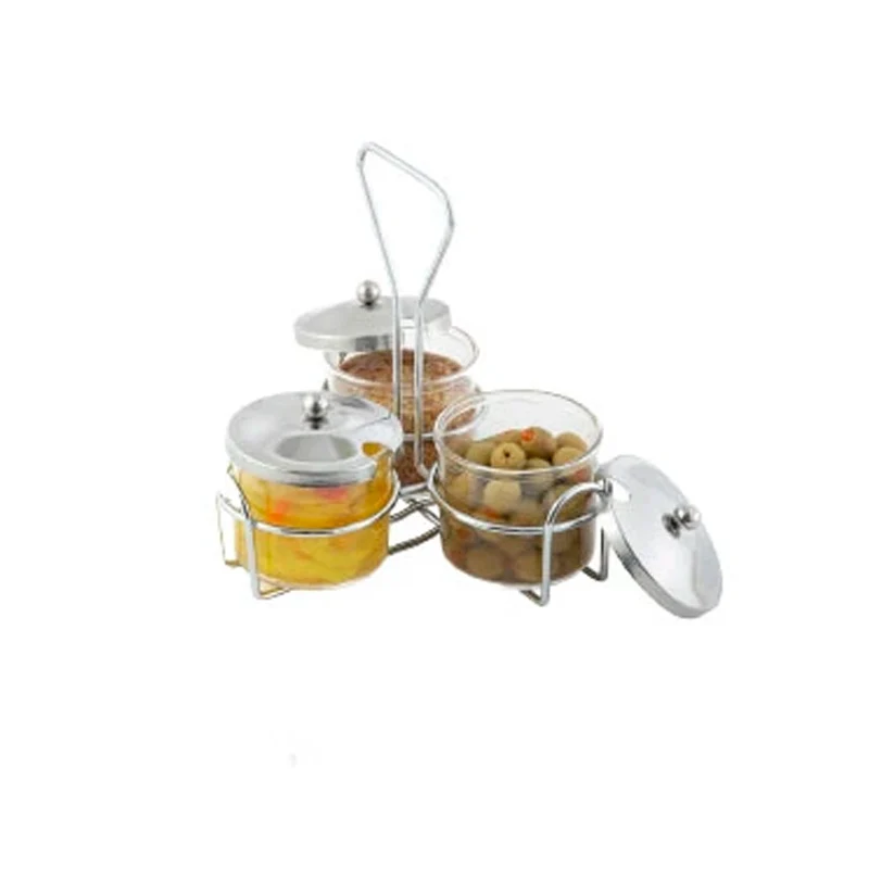Organizador Cromado de 3 Anillos Winco
