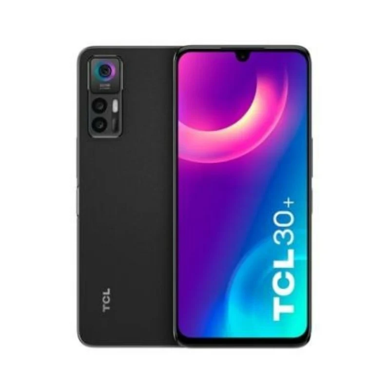 Smartphone TCL TCL 30+ 6,66" Octa Core 4 GB RAM 128 GB Negro 4 GB RAM Octa Core ARM Cortex-A53 128 GB 256 GB