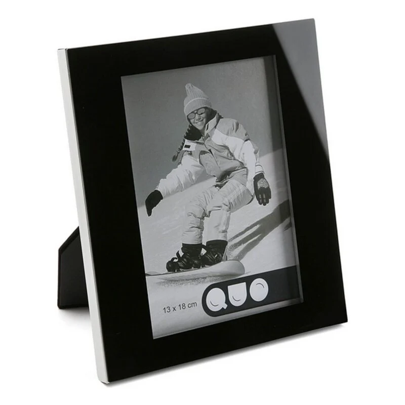 Marco de fotos Cristal Negro (13 x 18 cm)