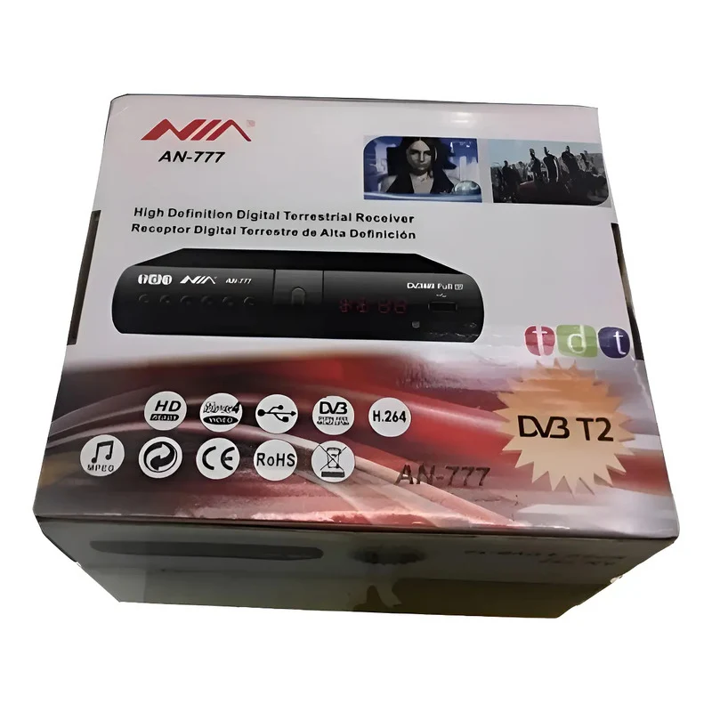 Decodificador Tdt Nia Full Hd Negro