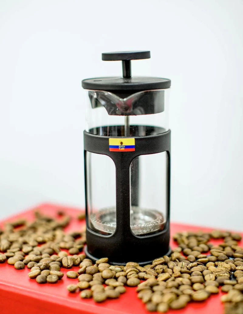 Prensa Francesa 350 ml + Café Justo 250 g