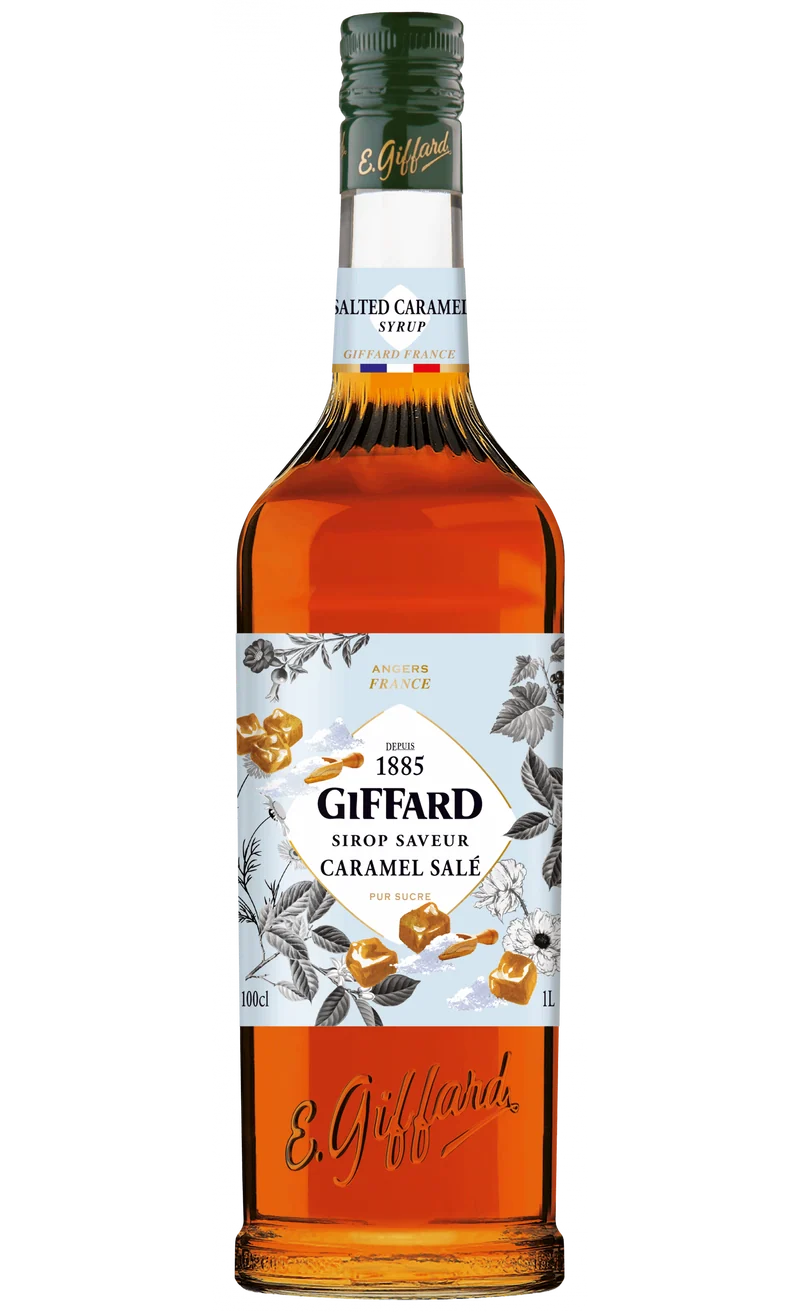 GIFFARD - SALTED CARAMEL SYRUP 100CL