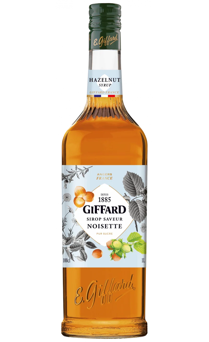 GIFFARD - HAZELNUT SYRUP 100CL