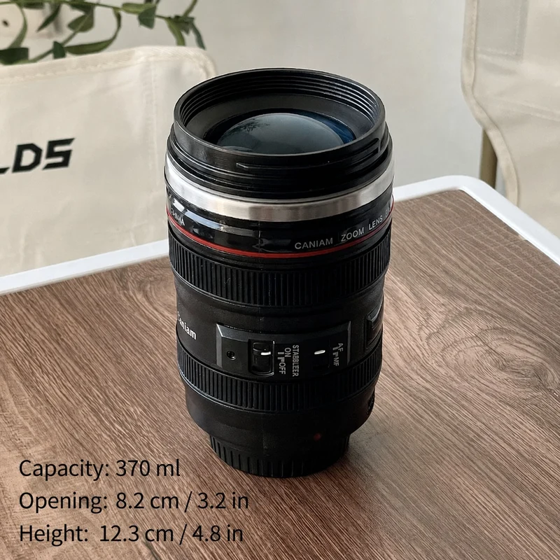 Zoom In Camera Lens Ceramic Coffee Mug