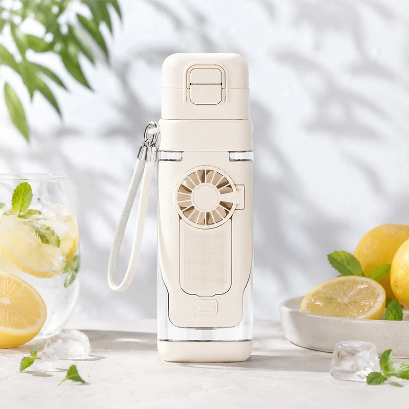 Polar Pour Portable Misting Fan Water Bottle
