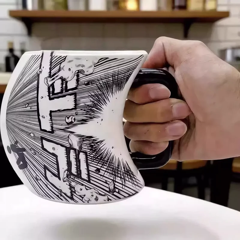 Shockwave Art Manga Coffee Mug