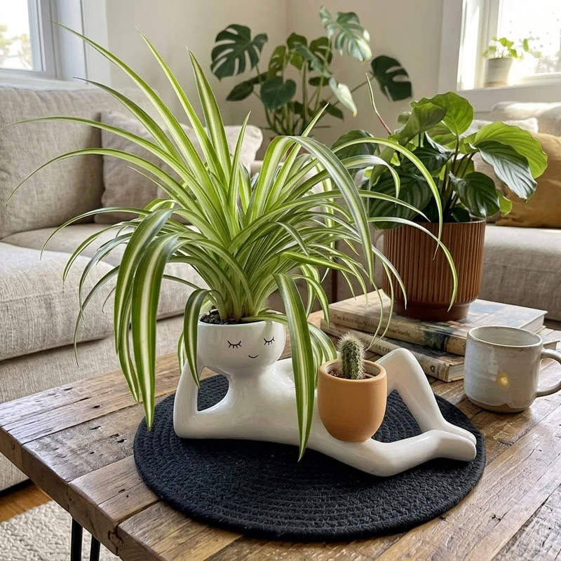 Garden Hose Ceramic Plant Pot
