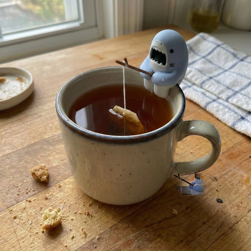 Chill Shark Tea Bag Holder