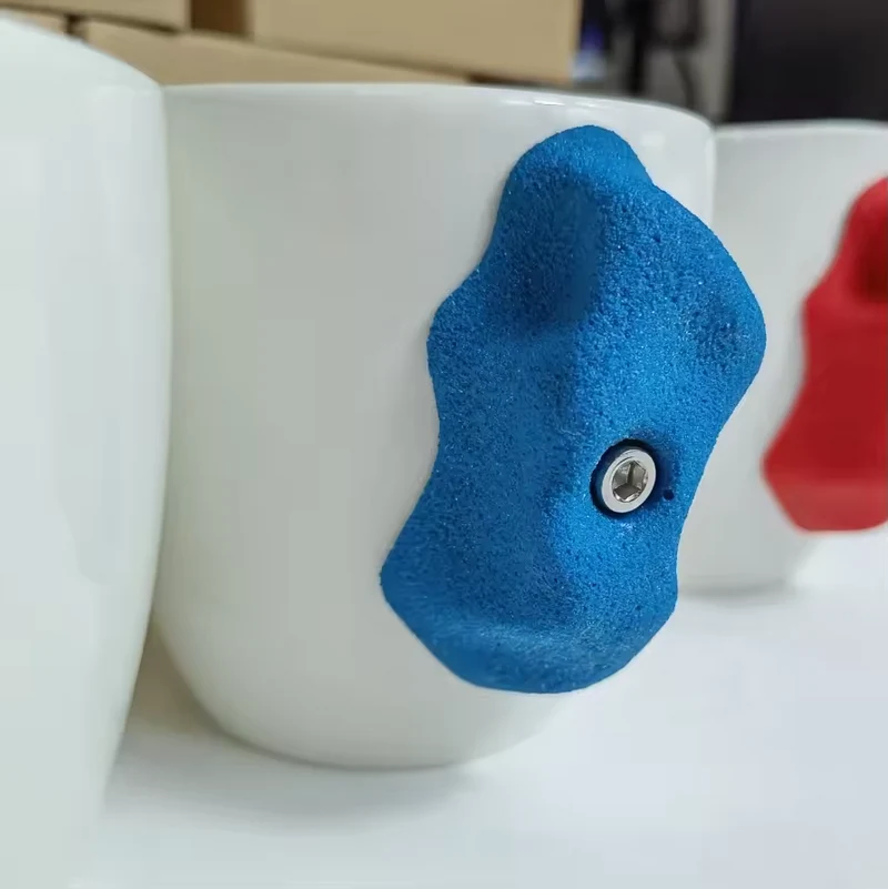 Rock Climbing Grip Handmade Mug