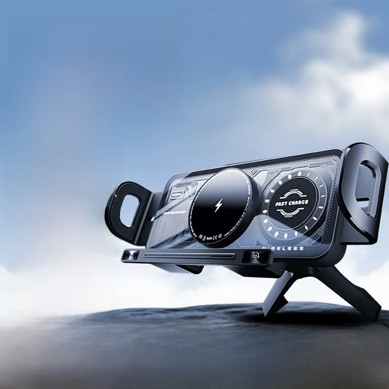 Smart Auto-Clamping Car Wireless Charger