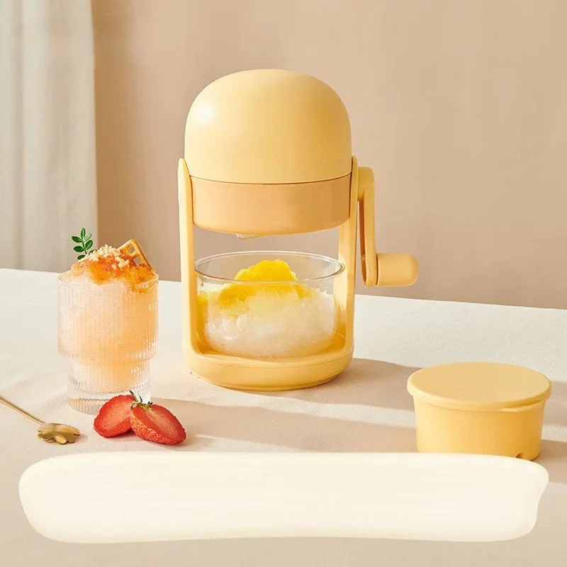 Quick-Shave Manual Ice Crusher Machine