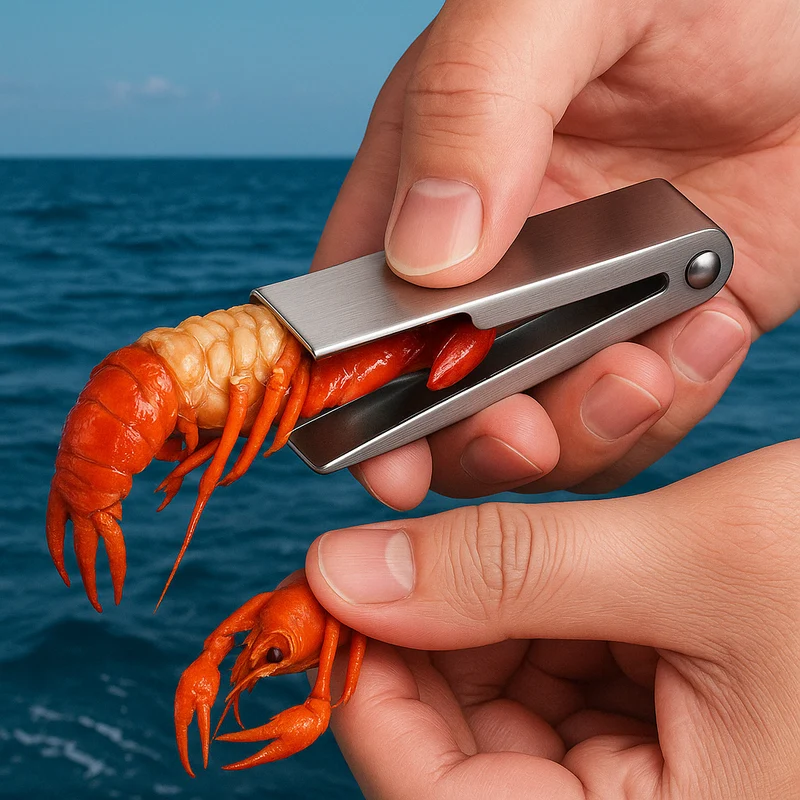 Snap Shell Easy Peel Crawfish Tail Opener