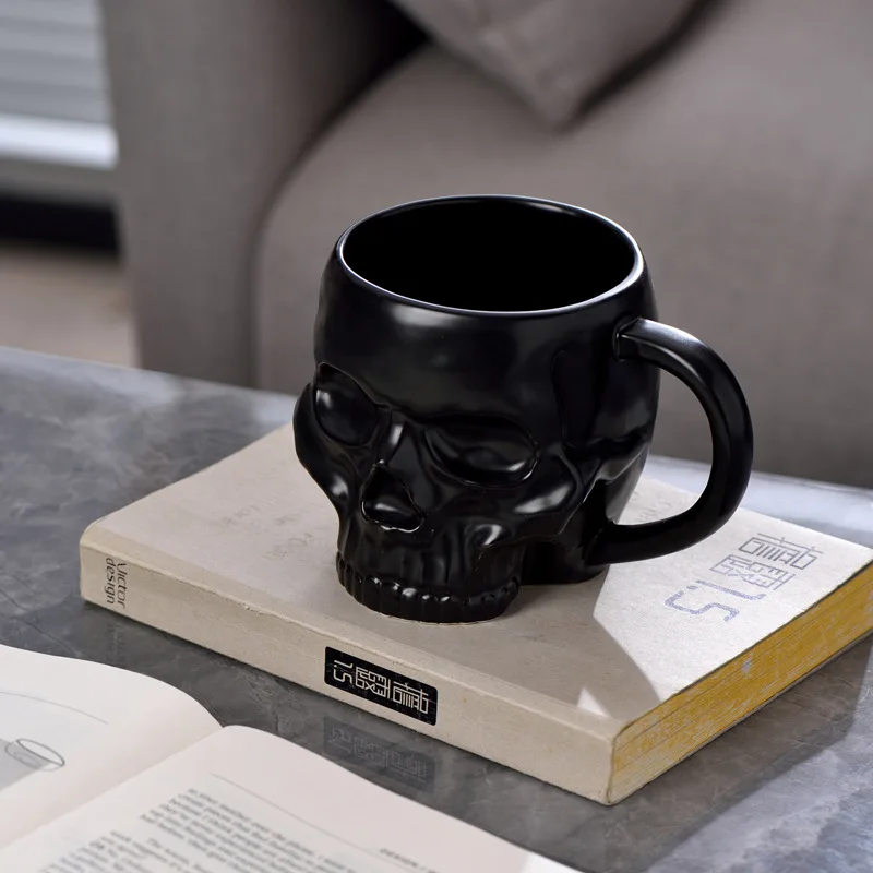 Spooky Skull Coffee Mug