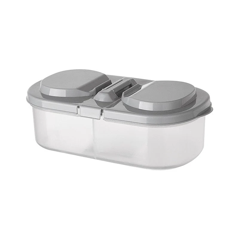 Double Compartment Sealed Storage Fresh Box