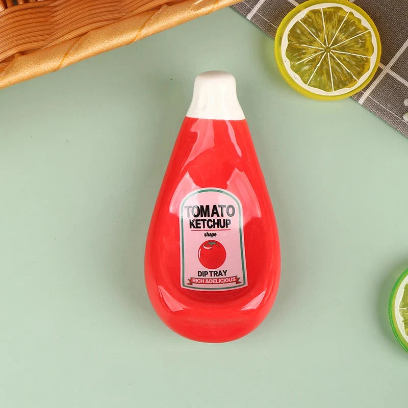 Ceramic Sauce Bottle Plate