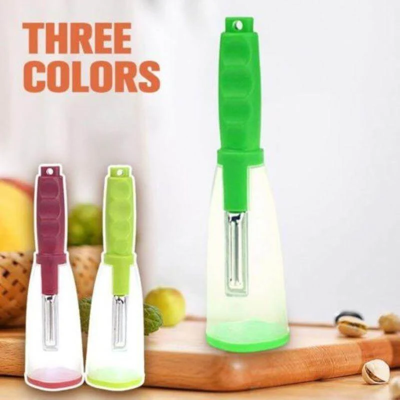 Multifunctional Stainless Steel Stored Vegetable Peeler