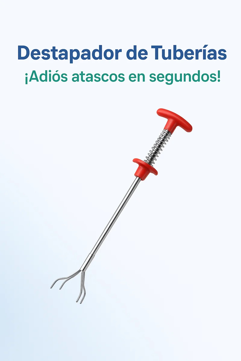 DrainPro® DESTAPADOR DE TUBERIAS