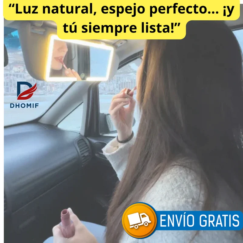 LumiGlow® Espejo Led Para Auto Carro