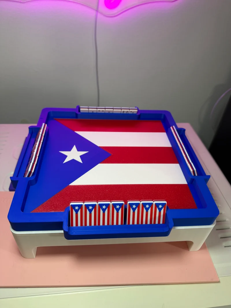 Mini colección mesa de dominó 3d