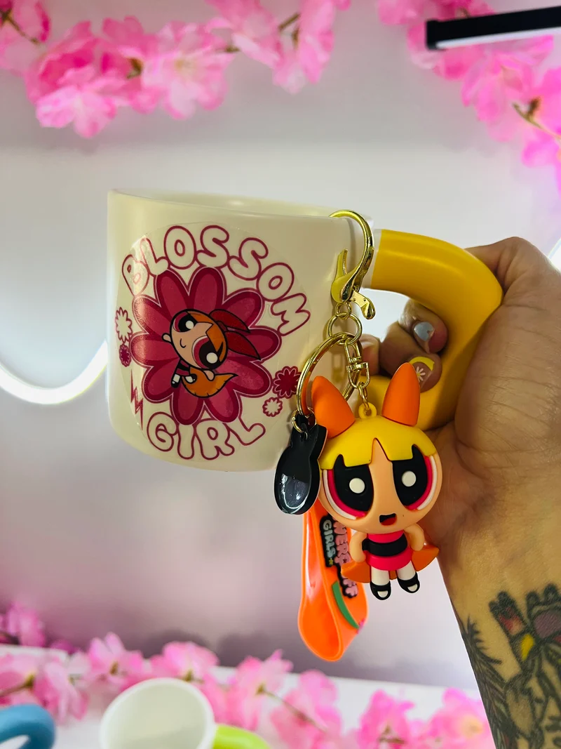 Mug 11 oz chicas super poderosas+ Llavero