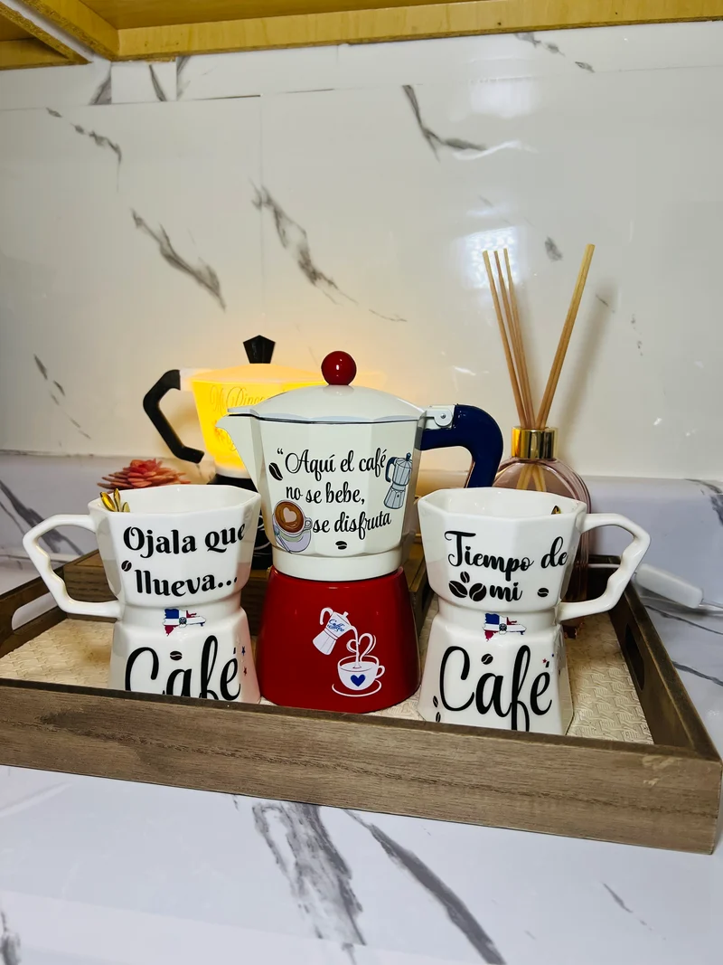 Set cafetero! Raíces Dominicana!