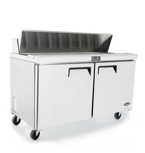 Mesas para Preparacion de Sandwiches y Ensaladas de diferentes numeros de Puertas Mixrite/Sobrinox