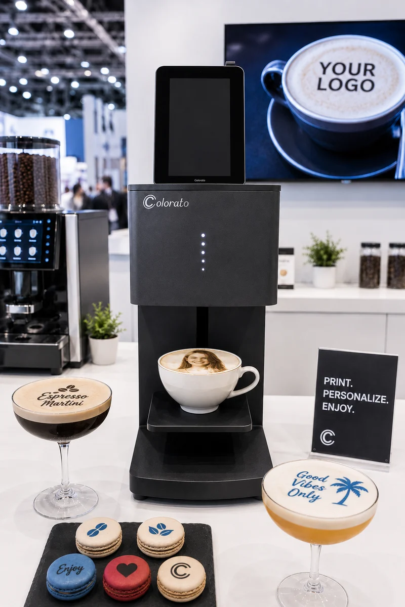 Impresora de café para alquiler de eventos (VERSIÓN PRO)