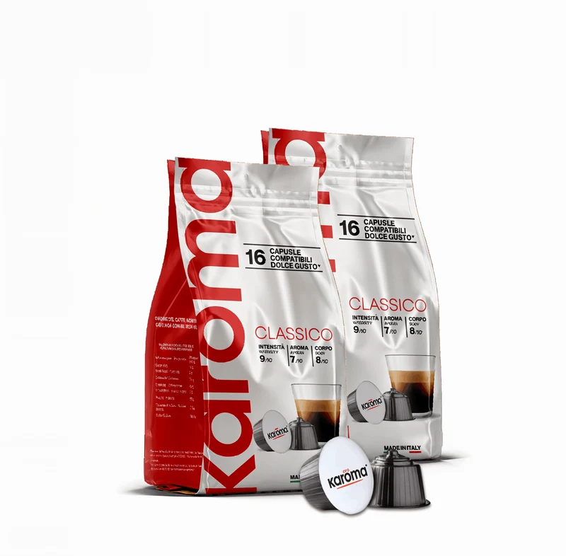 Capsulas compatibles Nescafe* Dolce Gusto* Caffe Classico , 16 capsulas